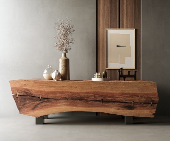 Wabi-sabi Style Console-ID:549139022