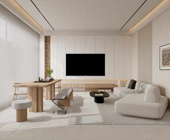 Modern A Living Room-ID:923772104