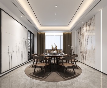 New Chinese Style Dining Room-ID:176157957