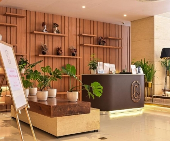 Modern Office Reception Desk-ID:165009983