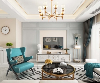 American Style A Living Room-ID:759603986