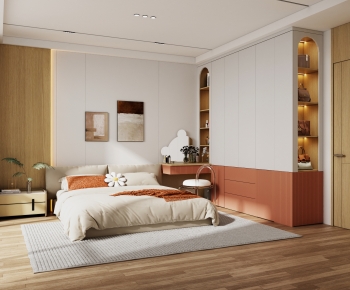 Modern Bedroom-ID:612802986