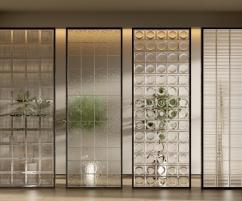 Modern Glass Screen Partition-ID:458246952