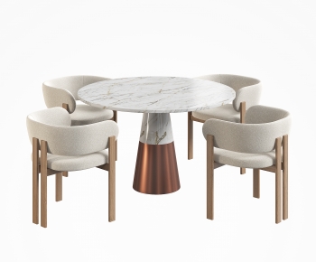 Modern Dining Table And Chairs-ID:923305993