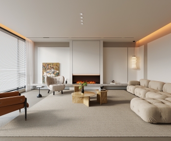 Modern A Living Room-ID:900880109