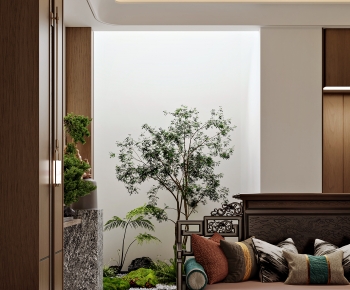 New Chinese Style Hallway-ID:917356014