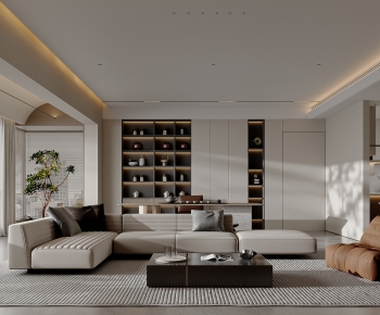 Modern A Living Room-ID:504113915