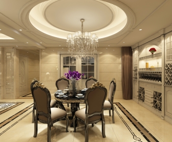 European Style Dining Room-ID:330495127