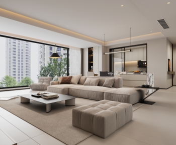 Modern A Living Room-ID:108859559