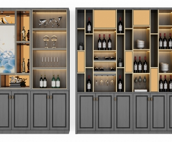 Modern Wine Cabinet-ID:817233096