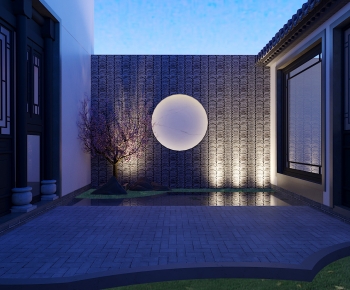 New Chinese Style Courtyard/landscape-ID:335059258