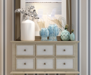 Nordic Style Entrance Cabinet-ID:984042884