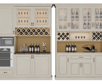 American Style Wine Cabinet-ID:550694946