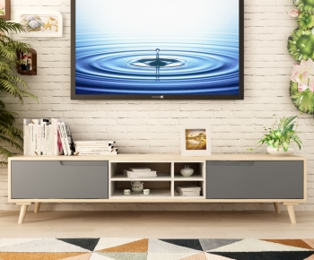 Nordic Style TV Cabinet-ID:959455978