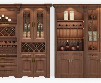 European Style Wine Cabinet-ID:182492976