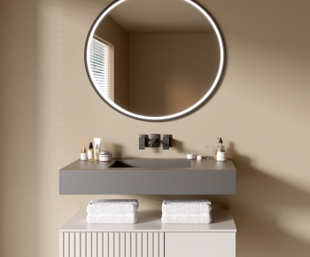 Modern Bathroom Cabinet-ID:199877025