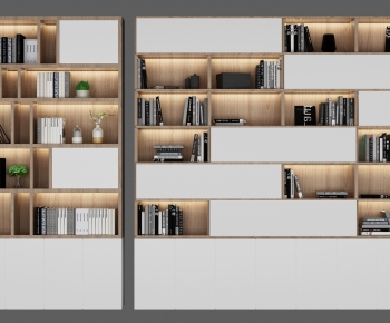 Nordic Style Bookcase-ID:651525027