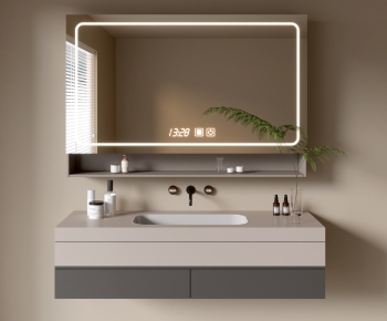 Modern Bathroom Cabinet-ID:298933984