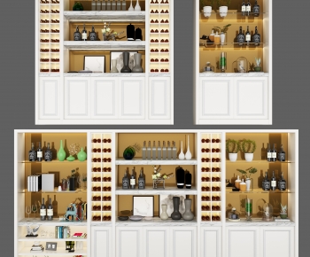 Modern Wine Cabinet-ID:446611885