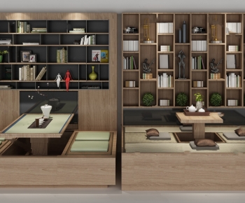 New Chinese Style Bookcase-ID:587898971