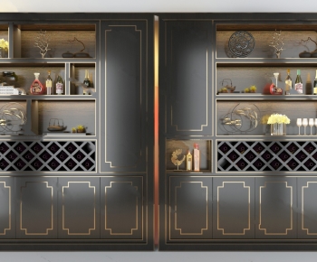 Modern Wine Cabinet-ID:160665997