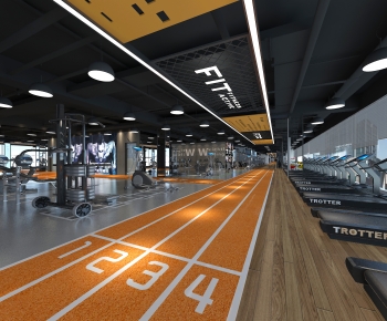 Industrial Style Gym-ID:246756088