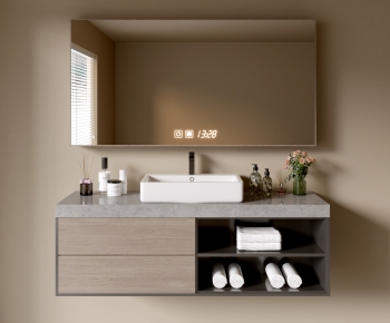 Modern Bathroom Cabinet-ID:453081175