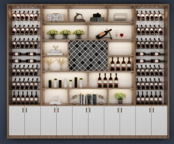 Modern Wine Cabinet-ID:534883983