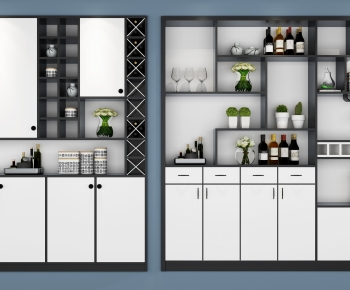 Modern Wine Cabinet-ID:916850678