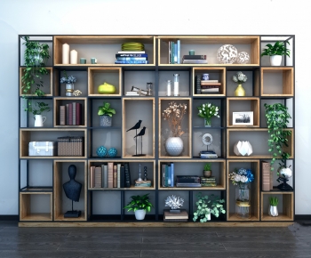 Industrial Style Shelving-ID:468174938