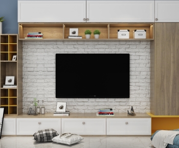 Nordic Style TV Cabinet-ID:342811118