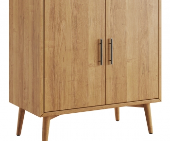 Nordic Style Side Cabinet-ID:614073993