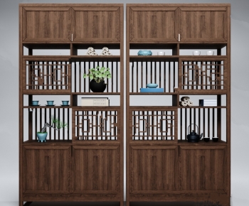 New Chinese Style Shelving-ID:683860843