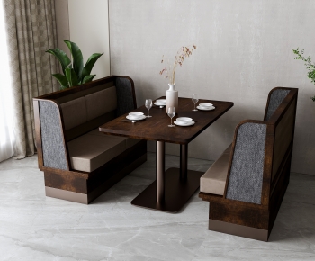 New Chinese Style Dining Table And Chairs-ID:775696041