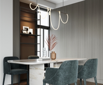 Modern Dining Room-ID:961766004