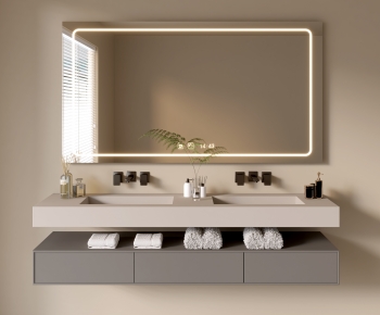 Modern Bathroom Cabinet-ID:826780083