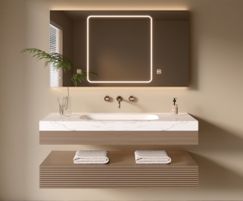 Modern Bathroom Cabinet-ID:121133099