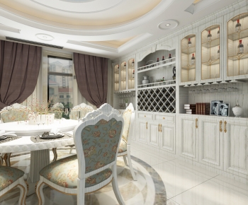 European Style Dining Room-ID:425065049