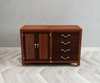 New Chinese Style Side Cabinet-ID:252007015