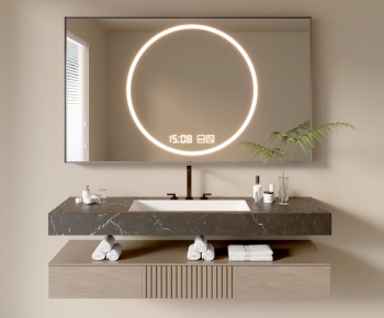 Modern Bathroom Cabinet-ID:572396042