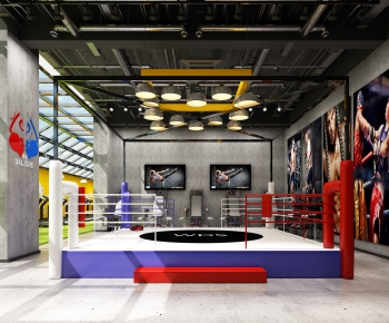 Industrial Style Gym-ID:855088956