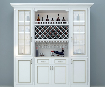 European Style Wine Cabinet-ID:317166091