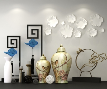 New Chinese Style Decorative Set-ID:699440961