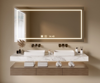 Modern Bathroom Cabinet-ID:253516916