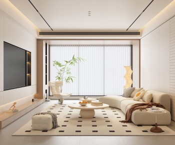 Modern A Living Room-ID:714900973