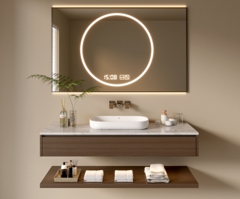 Modern Bathroom Cabinet-ID:364454032