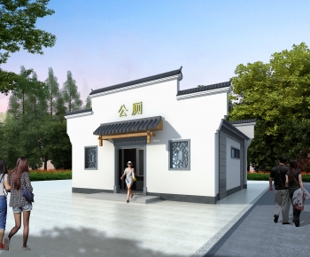 New Chinese Style Public Toilet-ID:653651004