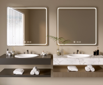 Modern Bathroom Cabinet-ID:910855052