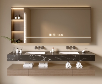 Modern Bathroom Cabinet-ID:909051906