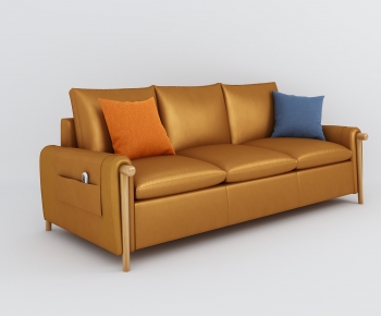 Modern Three-seat Sofa-ID:687156929